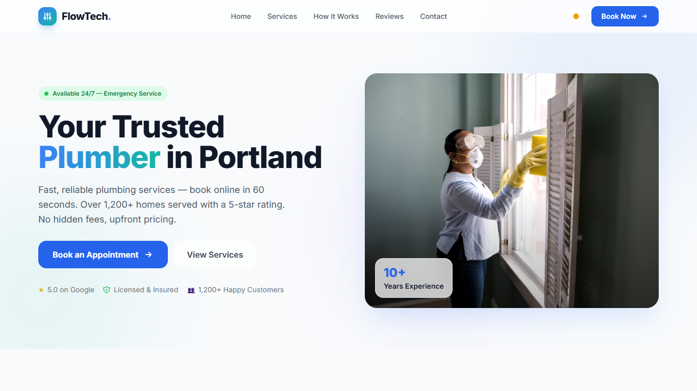 FlowTech Plumbing preview